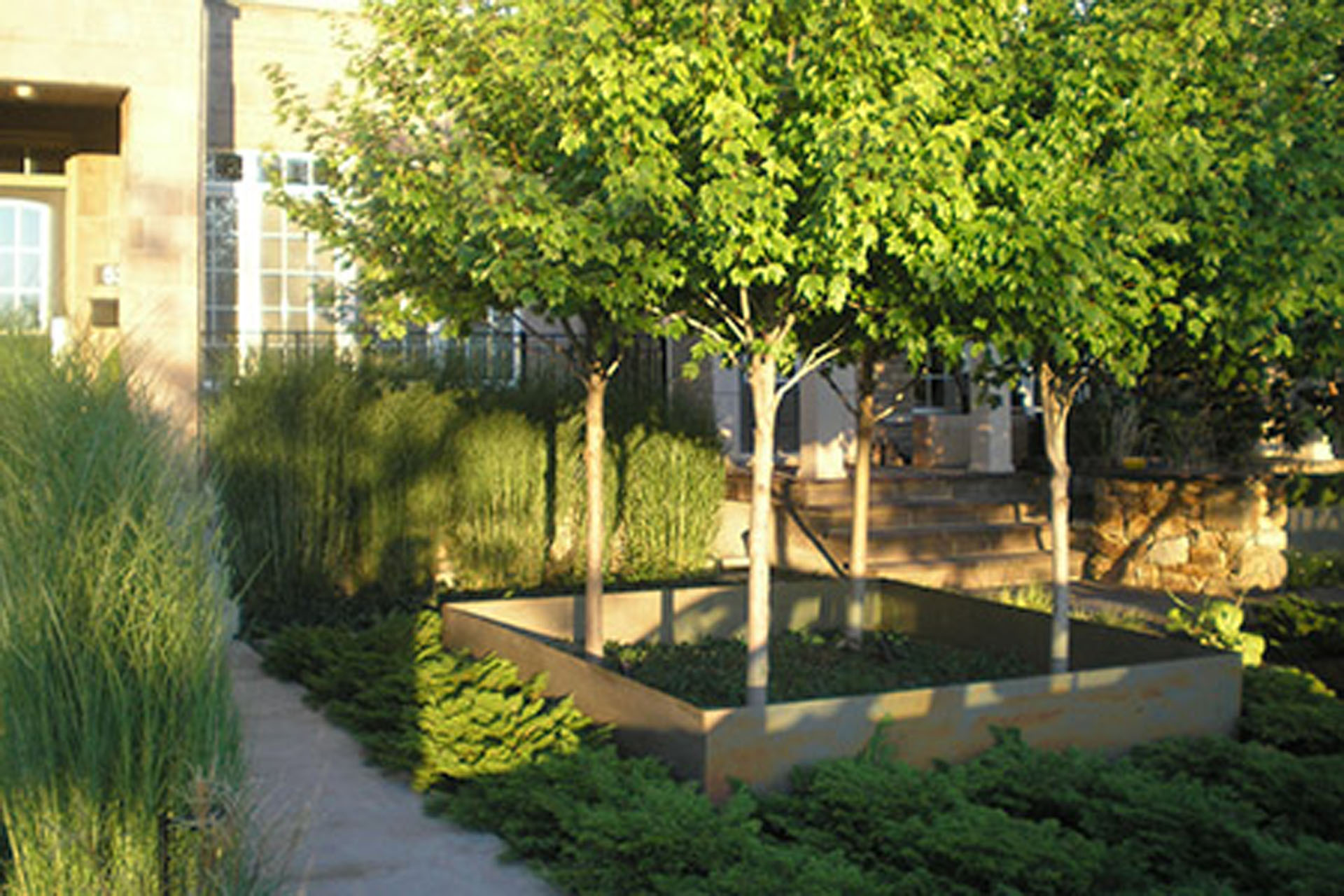 Modern Courtyard Kim Price Landscape Design